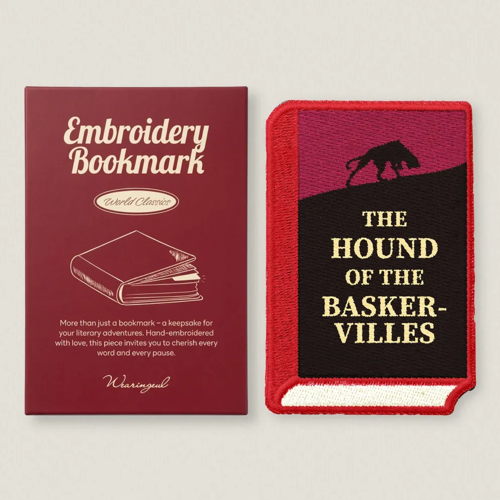 Wearingeul World Literature Embroidery Bookmark Set
