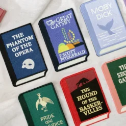 Wearingeul World Literature Embroidery Bookmark Set