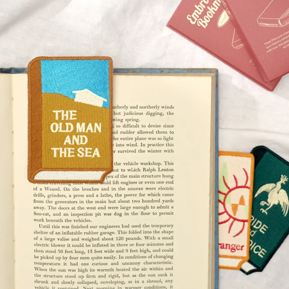 Wearingeul World Literature Embroidery Bookmark Set