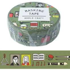 World Craft 15mm Masking Tape - Music