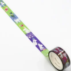 World Craft 15mm Moomin Clear Film PET Tape - Garden