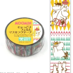 World Craft 15mm Moomin Clear Film PET Tape - Going