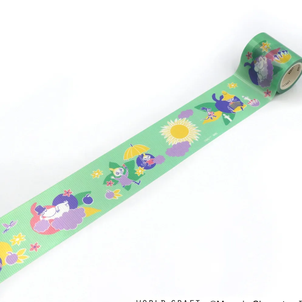 World Craft 45mm Moomin Curing Tape - Clouds