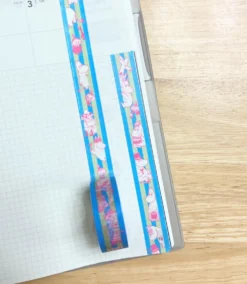 World Craft 15mm Moomin Masking Tape - Striped Blue