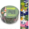 World Craft 15mm Moomin Masking Tape - Cake Green