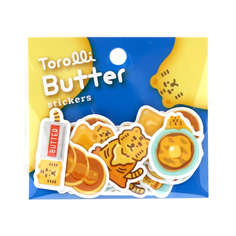 World Craft Torolli Butter Stickers - Butter Animal Collection