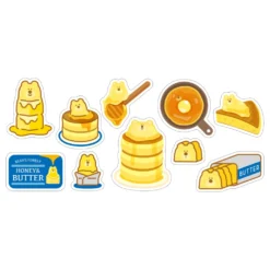 World Craft Torolli Butter Stickers - Butter Animal Collection