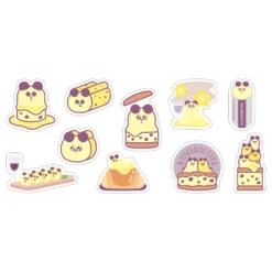 World Craft Torolli Butter Stickers - Butter Animal Collection