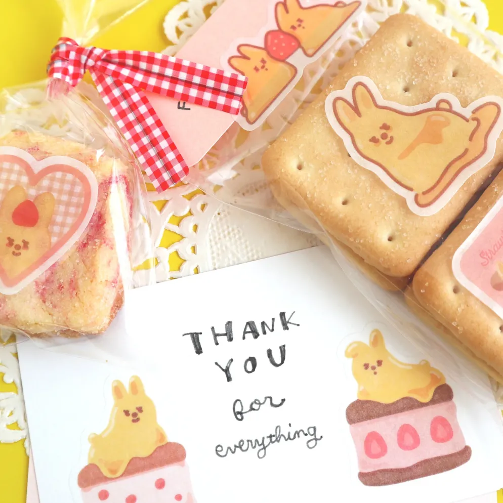World Craft Torolli Butter Stickers - Butter Animal Collection