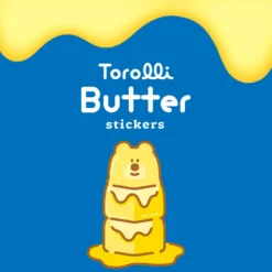 World Craft Torolli Butter Stickers - Butter Animal Collection