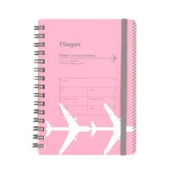 World Craft Fliegen Ringbound Notebook - A6