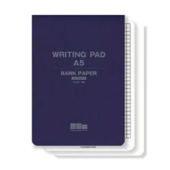 Yamamoto Paper A5 Writing Pad - Bank Paper