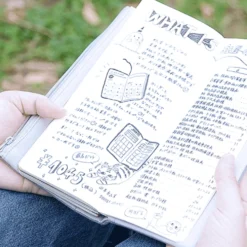Yamamoto Paper RO-BIKI Note Canvas Cover Utility Case
