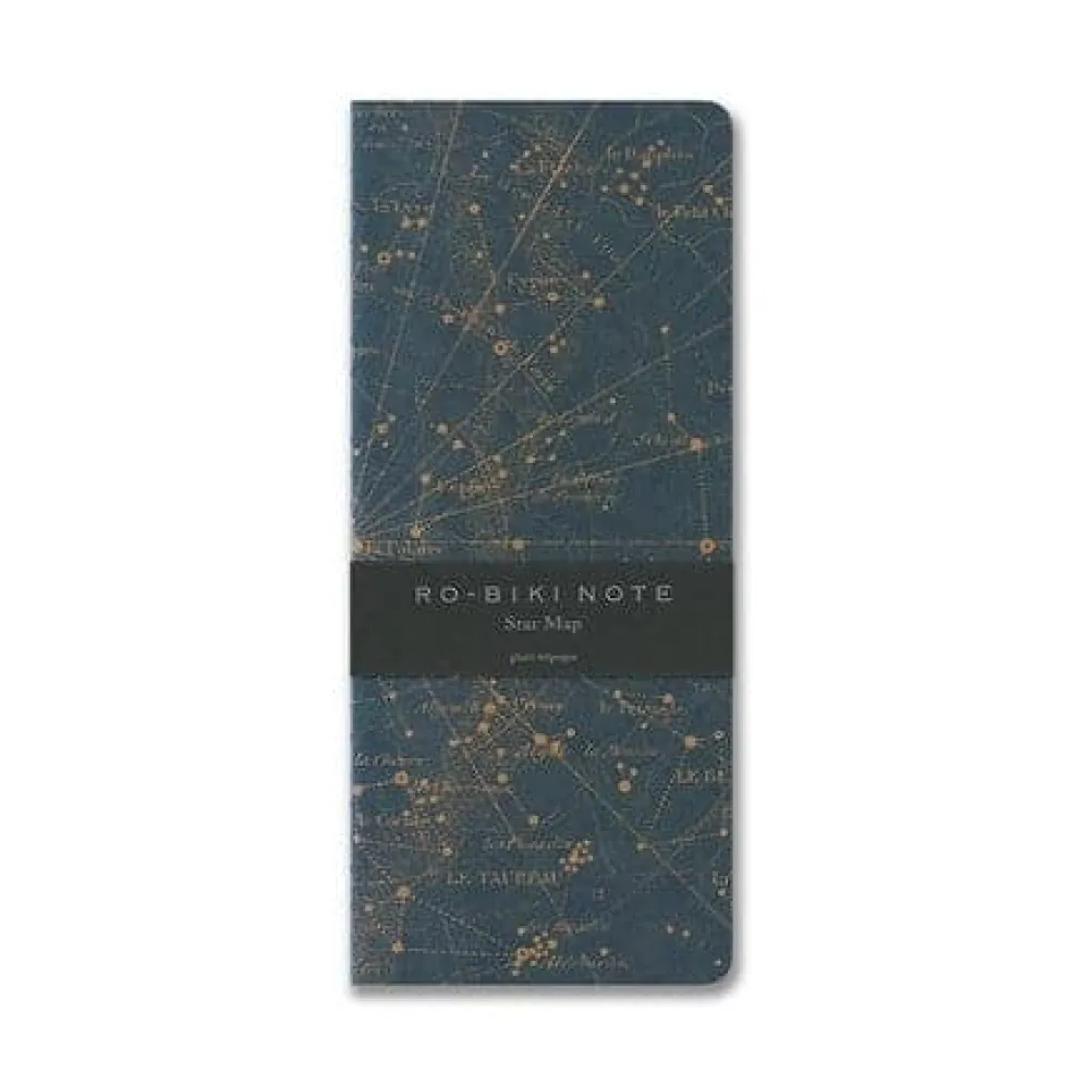 Yamamoto Paper RO-BIKI NOTE Star Map Plain Notebook