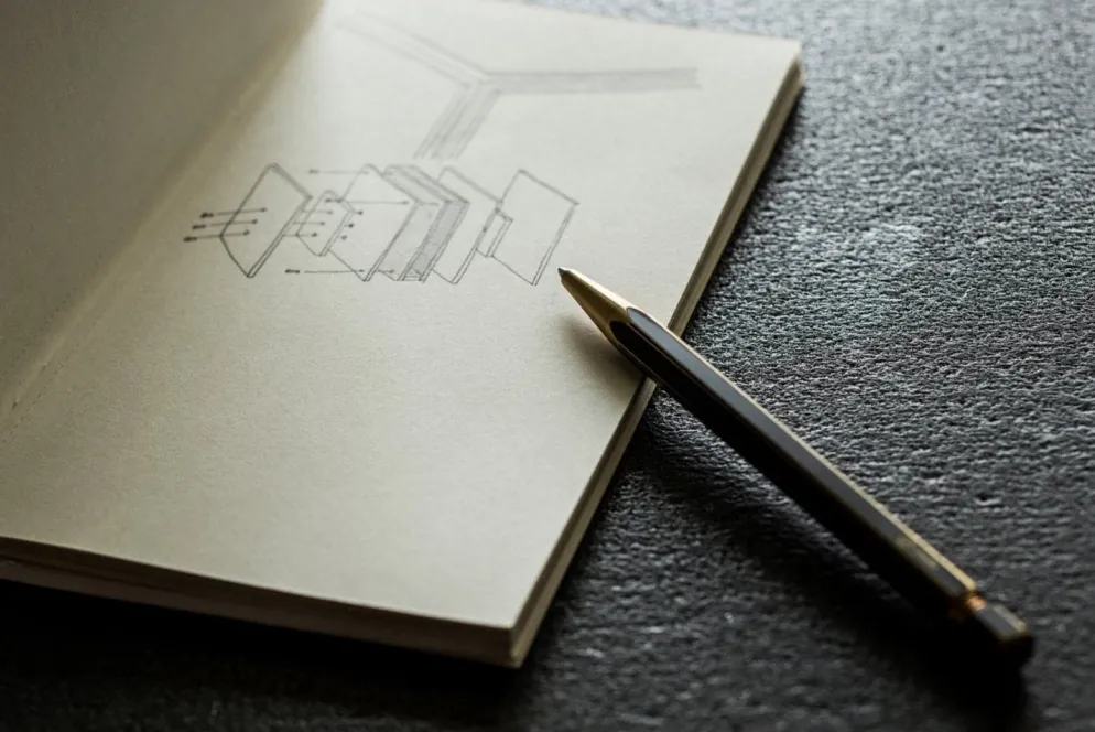 ystudio Ballpoint Pen - Black