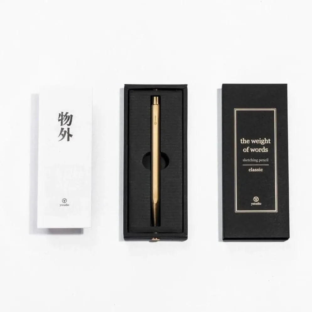 ystudio Brass Sketching Pencil