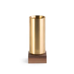 ystudio Classic Brass Pen Container