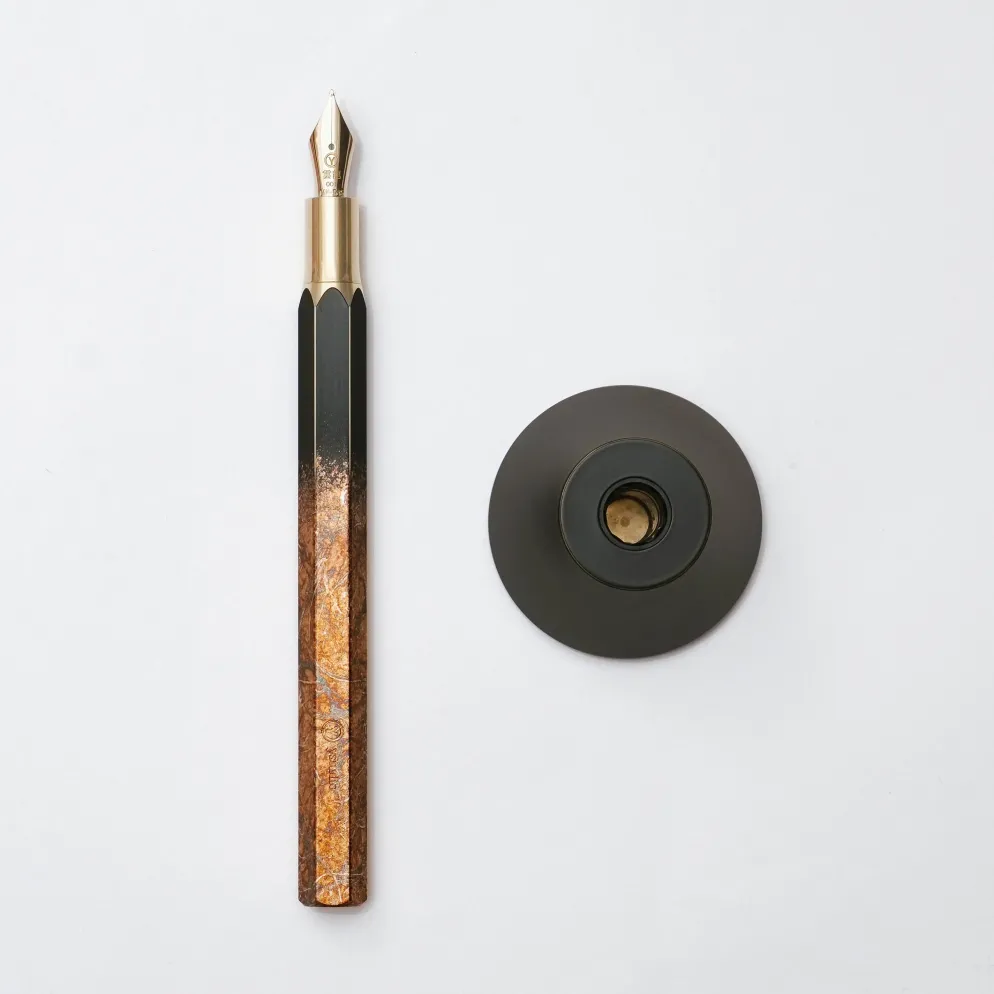 Ystudio Classic Renaissance Limited Edition YAKIHAKU Fountain Pen