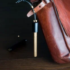 Ystudio Classic Revolve - Portable Fountain Pen (Brass)