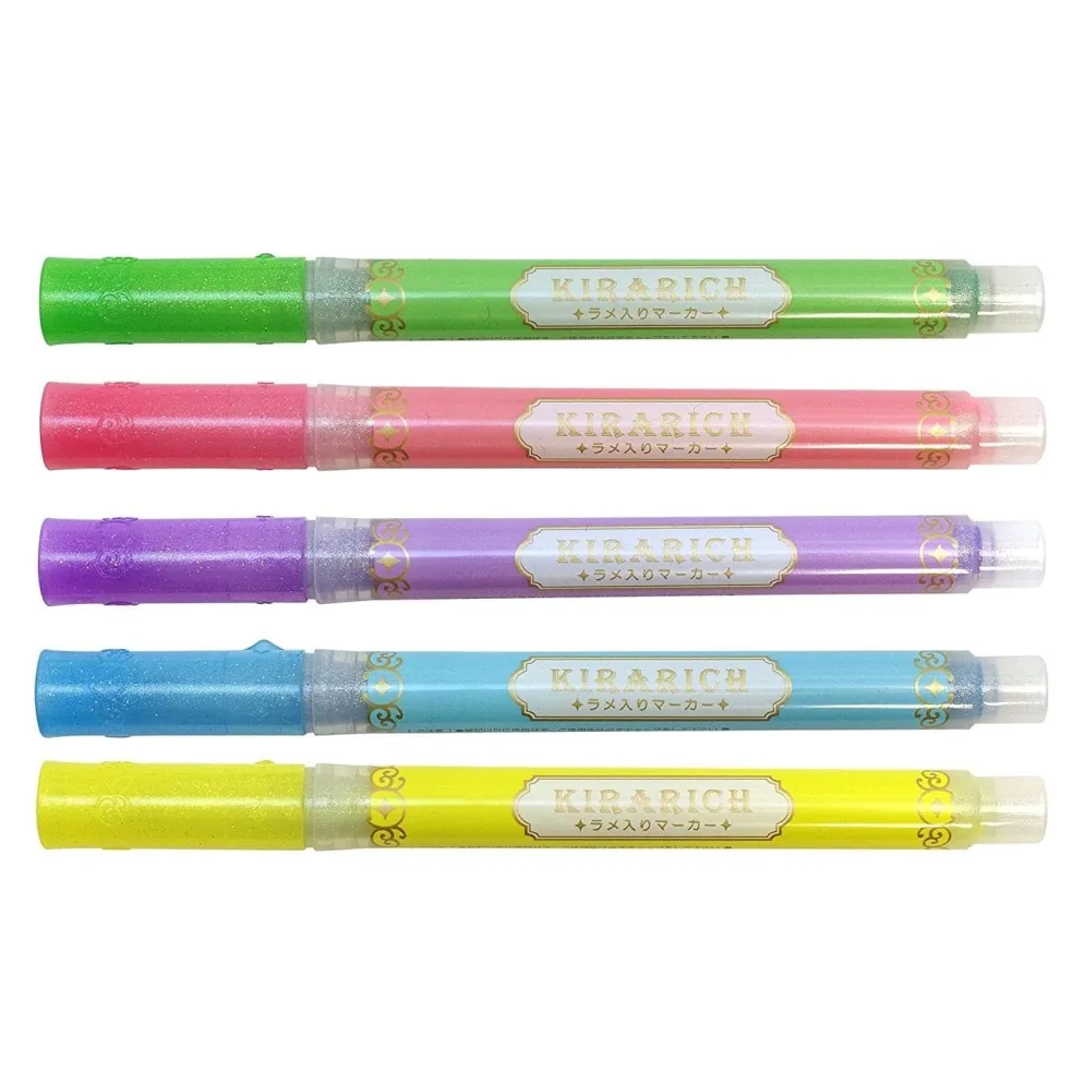 Zebra Kirarich Glitter Highlighter