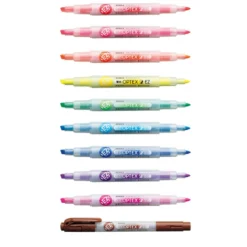 Zebra Optex 2 EZ Double-Sided Highlighter
