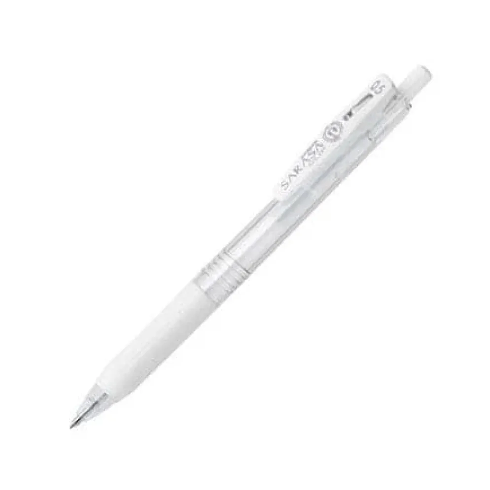 Zebra Sarasa Clip Ballpoint Gel Pen - Milk Colours (Pastels)