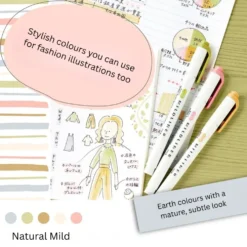 Zebra Mildliner Highlighter Set of 5 (New 2025 Colours)