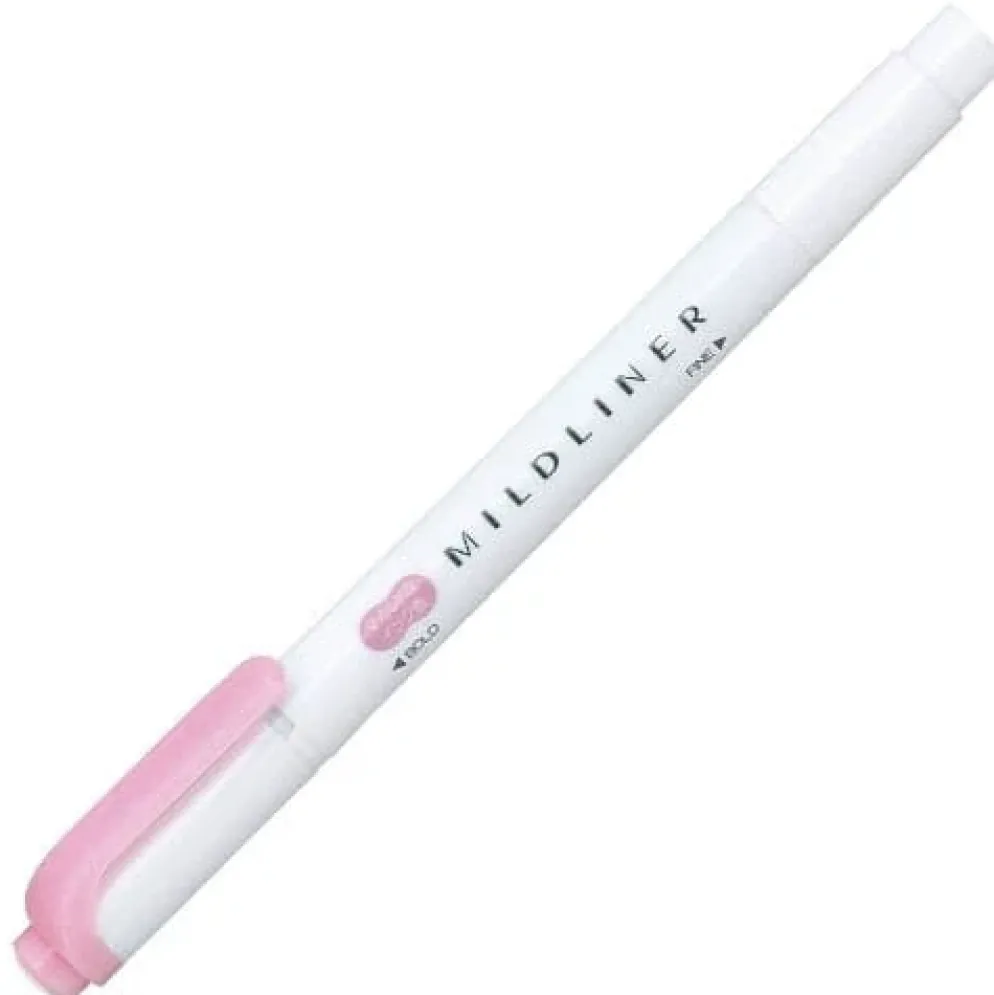 Zebra Mildliner Twin Tip Highlighters - Set of 5